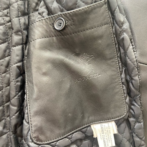 Vintage Harley Davidson screaming eagle leather biker jacket size 46 - Picture 7 of 11